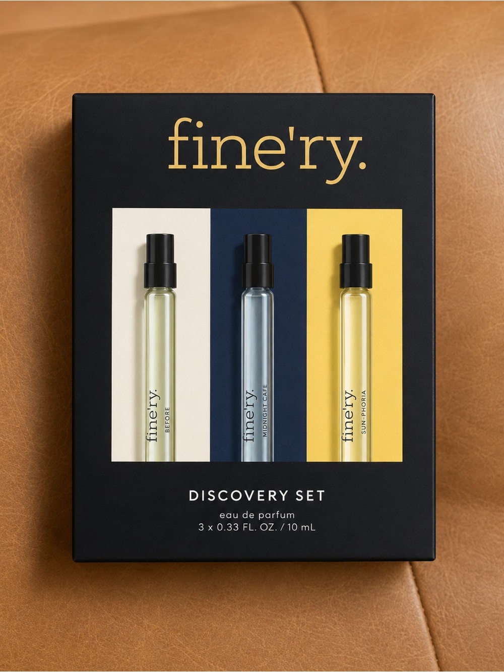 fine’ry. Discovery Set Eau de Parfum Spray 3 x 0.33 fl oz Ultra,Not Another Blue